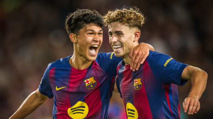 Brilla Fermín López con hat trick y el Barca golea 6-1 al Olympiacos en Champions