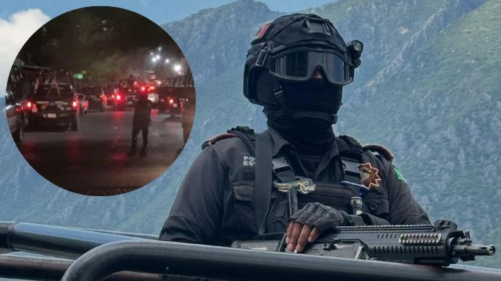 Balacera en la colonia CROC, en Monterrey deja un oficial de Fuerza Civil lesionado