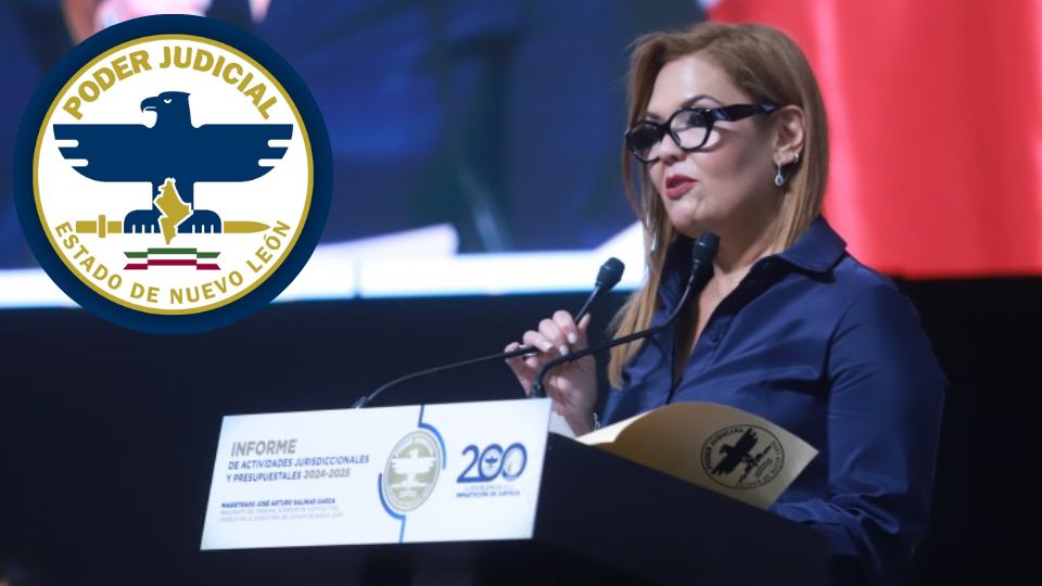Laura Perla Córdova, magistrada presidenta del Poder Judicial del Estado | Facebook / Poder Judicial de Nuevo León