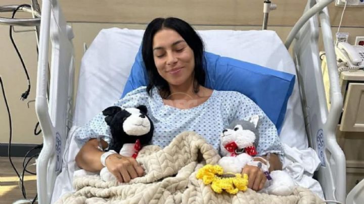Sabrina Enciso fue operada con éxito y comienza su recuperación
