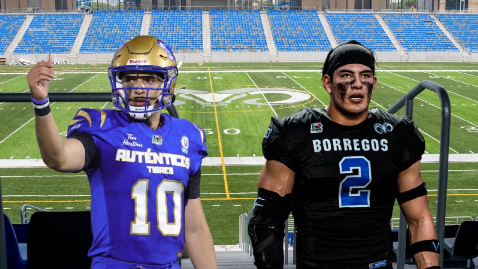 Borregos y Auténticos Tigres llegan con récord perfecto (3-0) a un duelo que promete intensidad y defensa pura en la ONEFA.