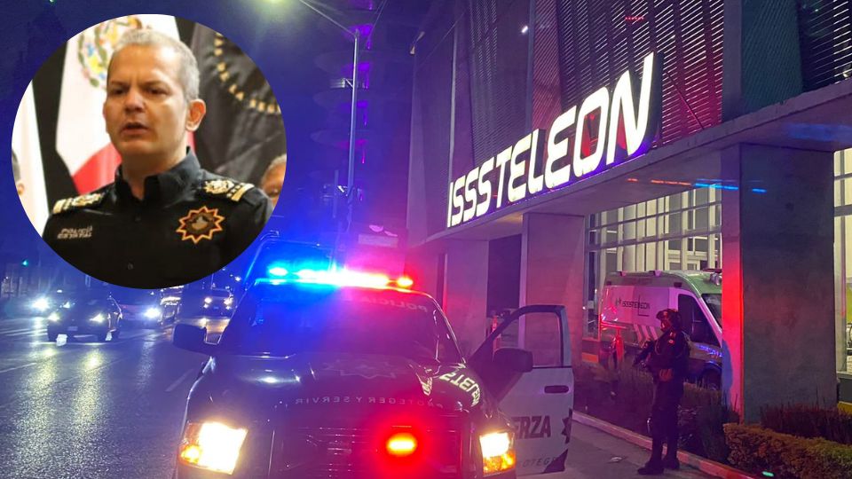 Los policías heridos fueron trasladados al hospital del ISSSTELEON en Monterrey