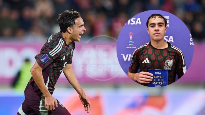 Íker Fimbres, jugador del partido en la goleada de México Sub-20 ante Chile