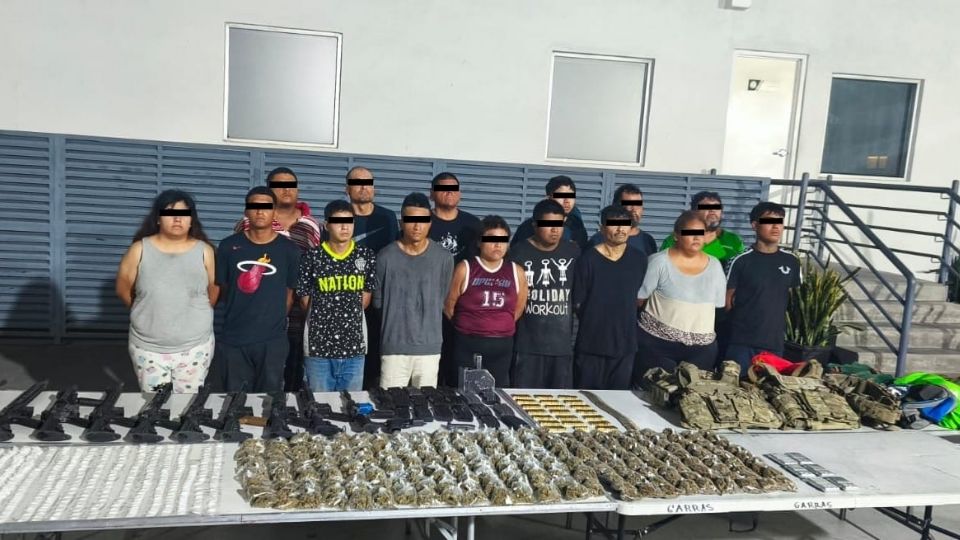 El grupo de vinculados a proceso están inmiscuidos en la venta de drogas.