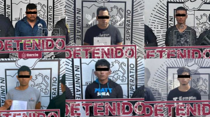 Detienen a 15 presuntos responsables de diversos delitos en García