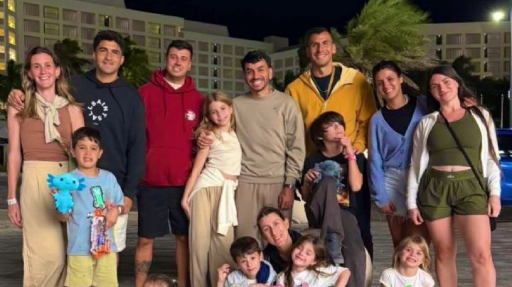 Jugadores de Tigres disfrutan días libres en familia