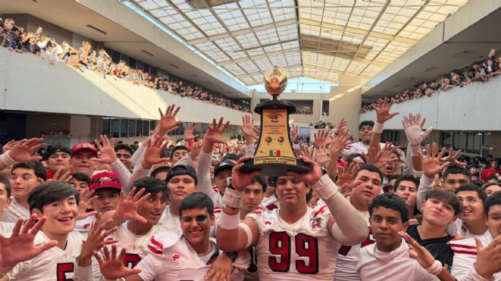 Águilas de la Prepa 9 conquistan su quinto título consecutivo tras vencer a la Prepa 22