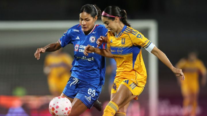 Tigres Femenil y Cruz Azul empatan en la Ida de Semifinales. Definirán todo en 'El Volcán'