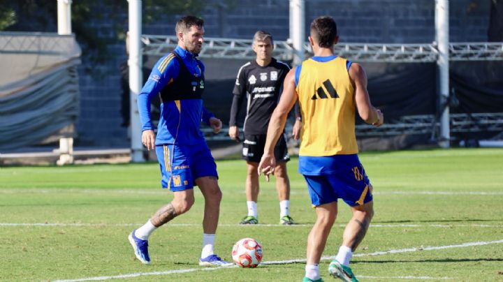 Tigres: 'Chicha' Sánchez: trabajo diferenciado antes de la Liguilla del Apertura 2025
