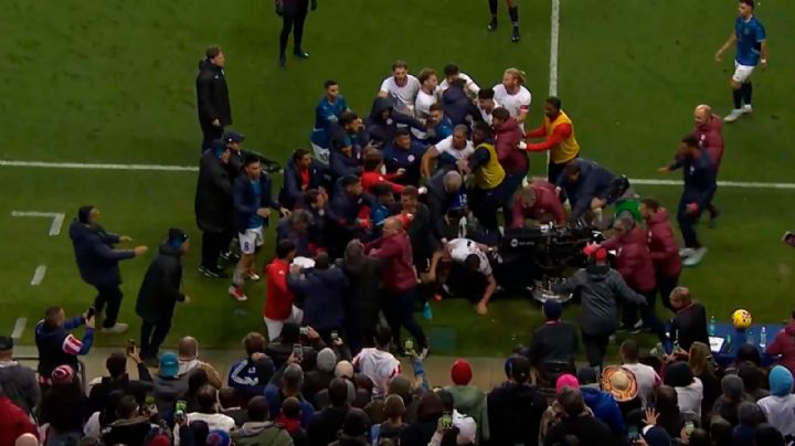 VIDEO | Así la bronca en el final del Estados Unidos vs. Paraguay de Fecha FIFA