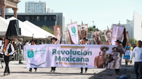 Anuncian cierres viales por desfile conmemorativo de la Revolución Mexicana en Monterrey