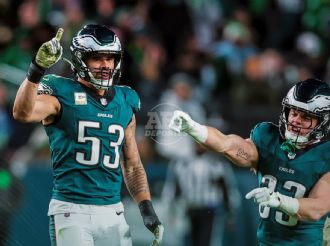 NFL: Philadelphia Eagles vencen a Detroit Lions y alcanzan a Rams en la cima de la NFC