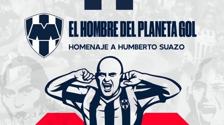 Rayados realizará homenaje a ‘ Chupete’ Suazo en la Ida por los Cuartos de Final