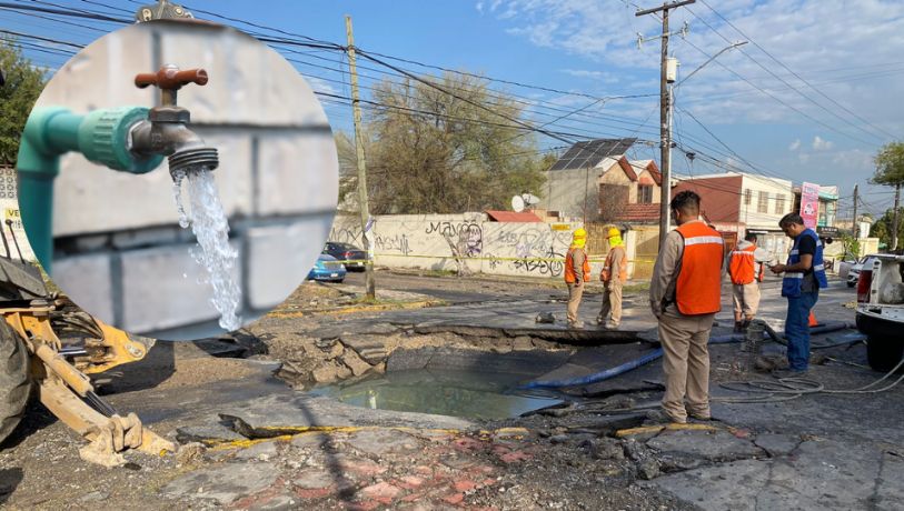 Megafuga en Guadalupe dejará sin agua a cientos de colonias en 3 municipios