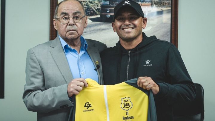 Humberto Suazo será DT; Así lo presentaron en el San Luis de Quillota de Chile