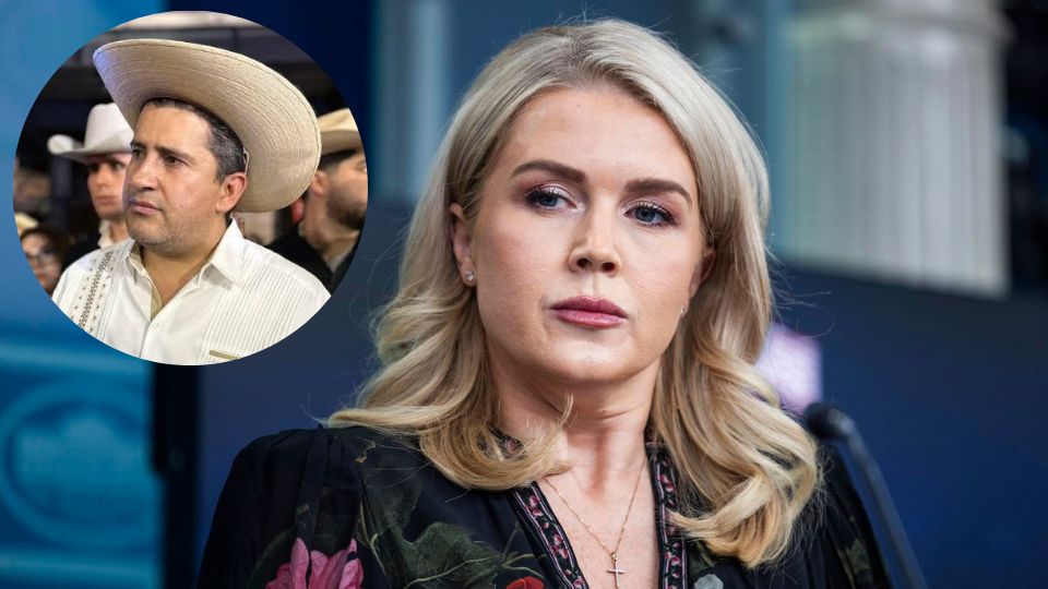 Karoline Leavitt, portavoz de la Casa Blanca