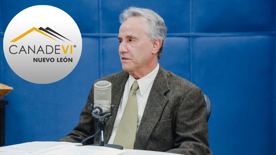 Rodrigo Plancarte, presidente de la Canadevi Nuevo León