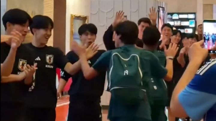 VIDEO: México recibe pasillo de Japón tras su primer triunfo en el Mundial Sub-17