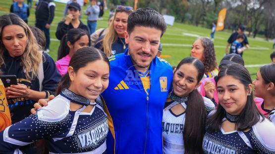 Samuel García entrega obras del Estadio Bicentenario y asiste a Final Toluca vs. Tigres