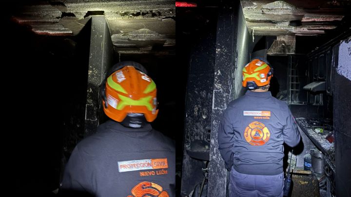 Riña de pareja provoca incendio en una casa en Pesquería