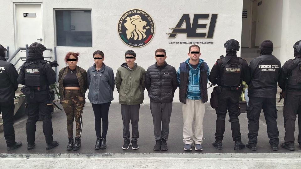 Los detenidos quedaron a disposición de las autoridades.