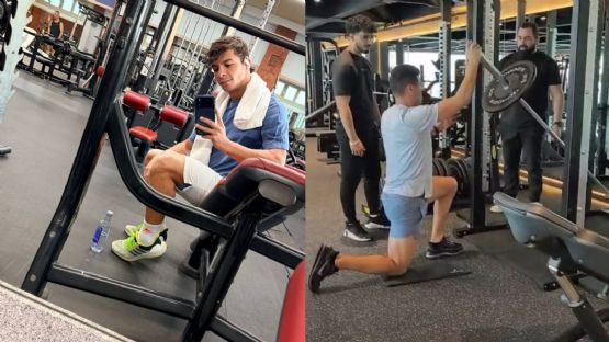 Óliver y ‘Mochis’ entrenan en sus vacaciones; así pasan los Rayados sus días de descanso