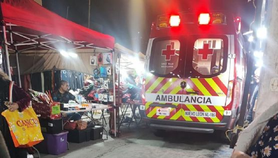 Balacera en mercado de la Felipe Carrillo en Escobedo deja una mujer muerta