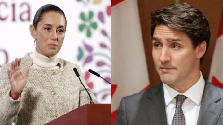 Sheinbaum y Trudeau acuerdan trabajar de forma conjunta contra aranceles de Trump