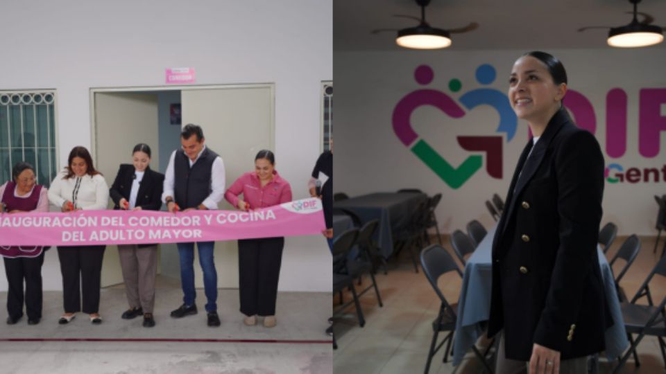 Fueron renovadas la cocina y el comedor de la Casa del Adulto Mayor, en el municipio de García, Nuevo León.