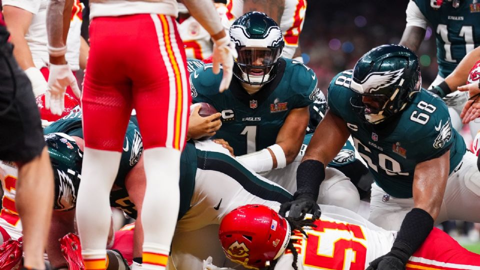 El partido entre Eagles y Chiefs fue el evento deportivo más visto en la historia de Estados Unidos.
