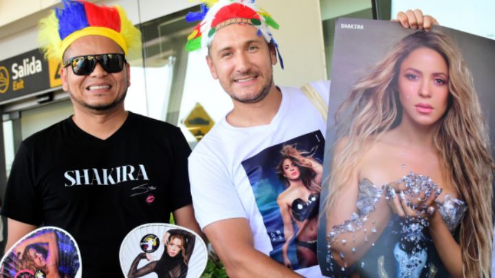 Shakira llega a Barranquilla sin ver a fans para ir con su padre que está enfermo