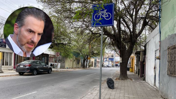 Monterrey retira ciclovía en el corredor verde de Aramberri-Washington