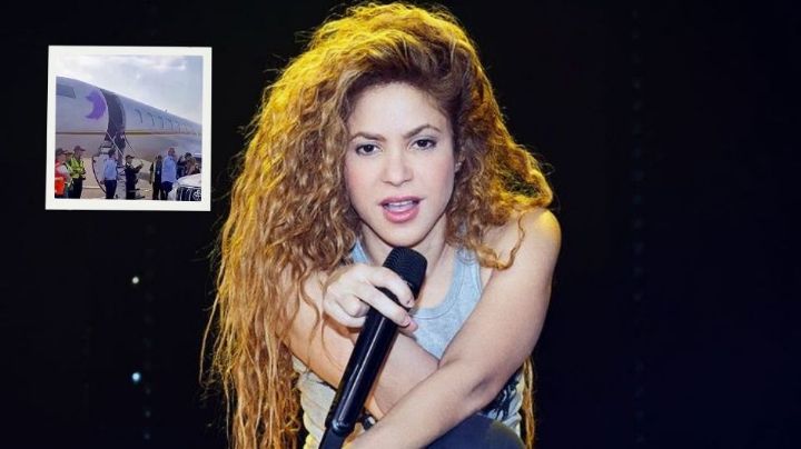 Shakira estrena su lujoso jet privado valuado en 26 mdd