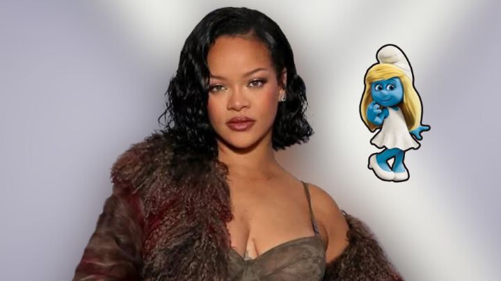 Rihanna hará la voz a 'Pitufina' en The Smurfs Movie