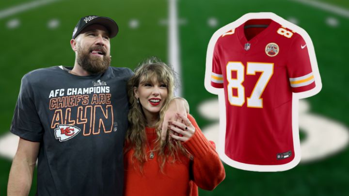 Super Bowl 2025: ¿Cuánto cuesta el jersey de Travis Kelce, novio de Taylor Swift?