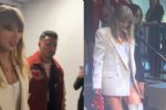 Así llegó Taylor Swift al Super Bowl LIX para apoyar a Travis Kelce