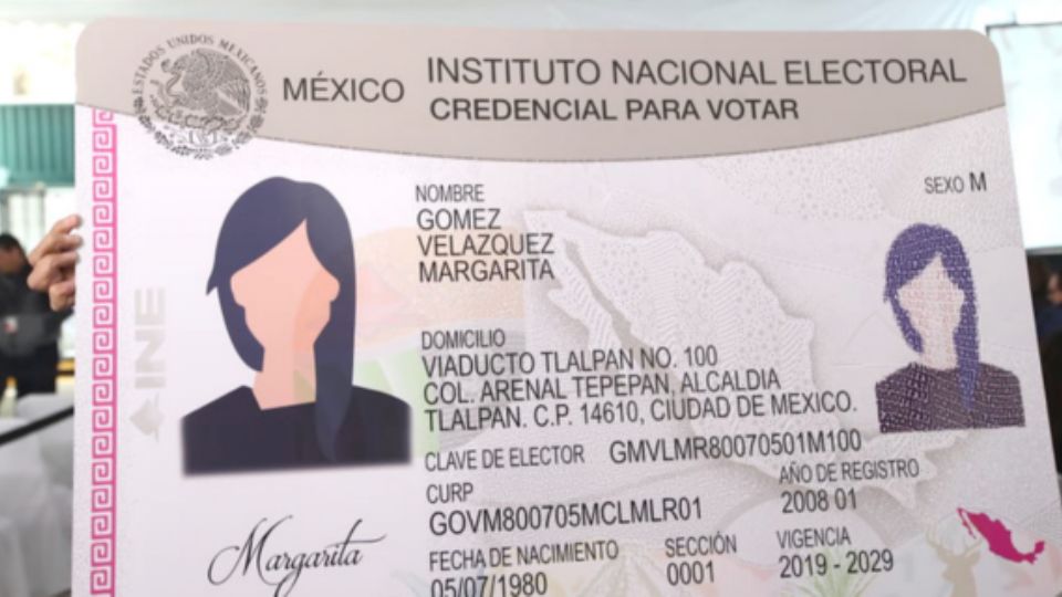 Credencial de electoral.