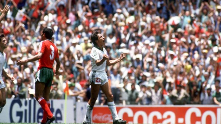 Manuel Negrete y el gol más hermoso en los Mundiales