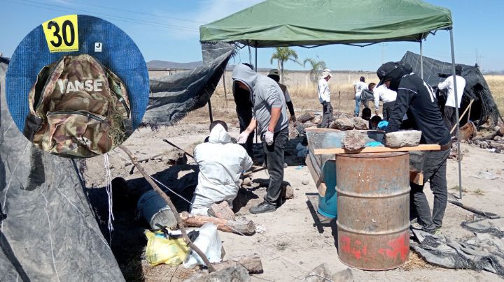 Fotos: Fiscalía muestra ropa hallada en campo de exterminio en Teuchitlán, Jalisco