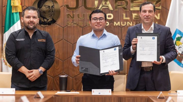 Firman convenio para impulsar el desarrollo económico y industrial en Juárez, NL