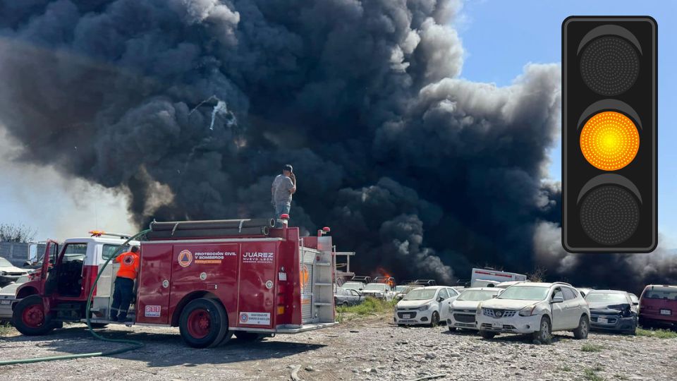 Nuevo León está en semáforo naranja por riesgo de incendios | Facebook / Protección Civil de Nuevo León