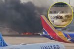 Se incendia avión de American Airlines en el aeropuerto de Denver