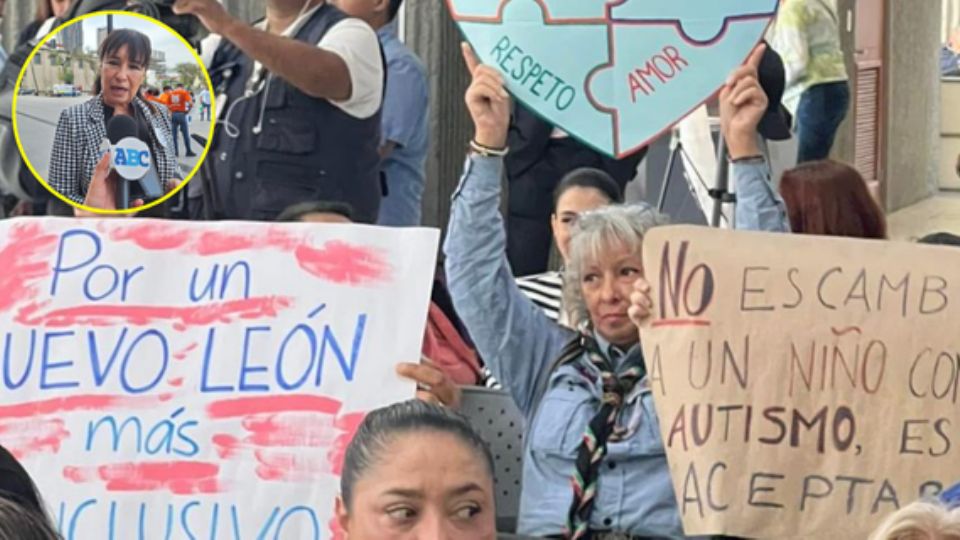 Diana Garza, promotora del centro de atención de personas con espectro autista, denunció que se retiró la partida de 100 millones de pesos que se tenía contemplada para la 'Casa Azul'.