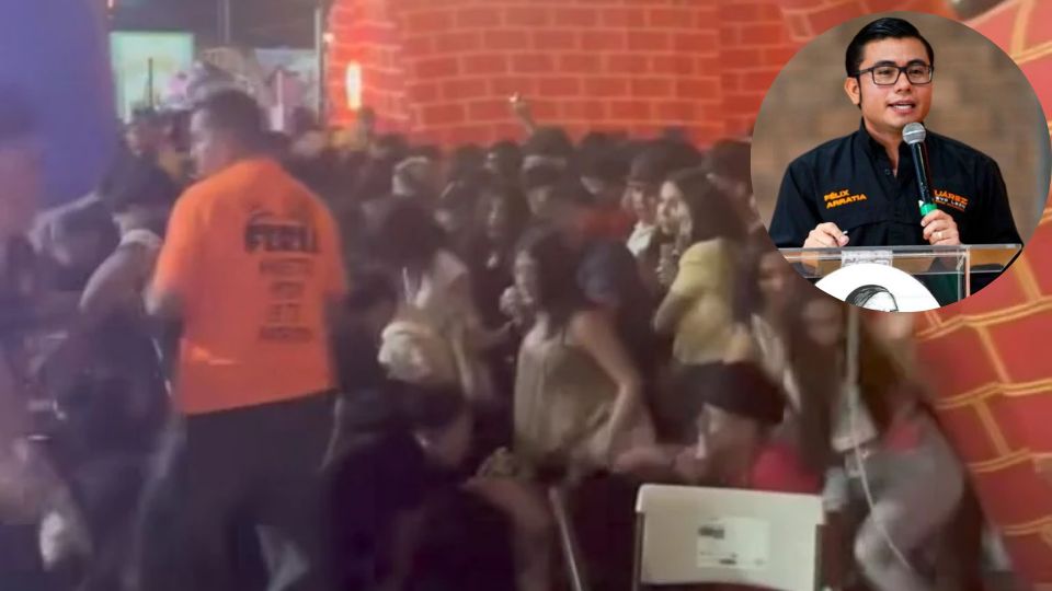Juárez,NL informa sobre la detención del responsable de la riña en la feria.