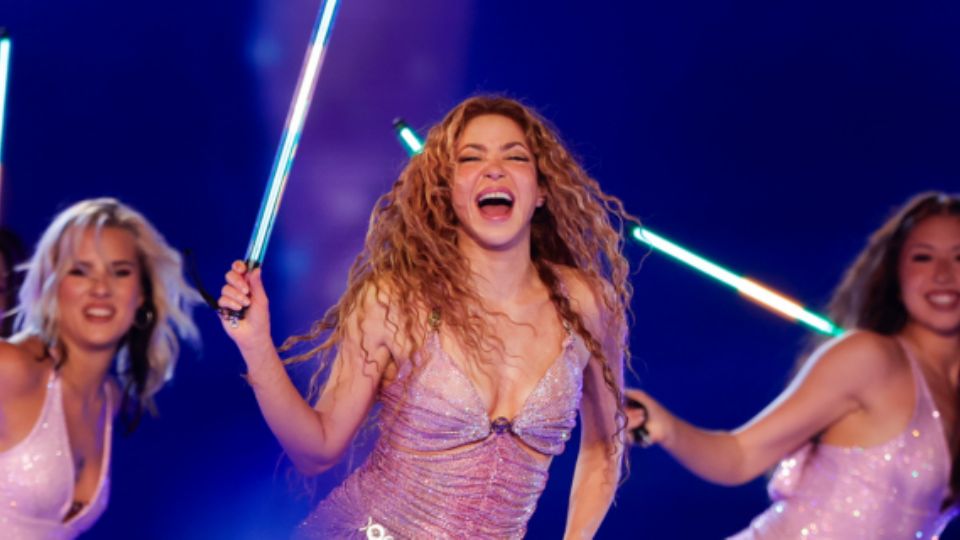 Shakira en su gira 'Las Mujeres Ya No Lloran'.