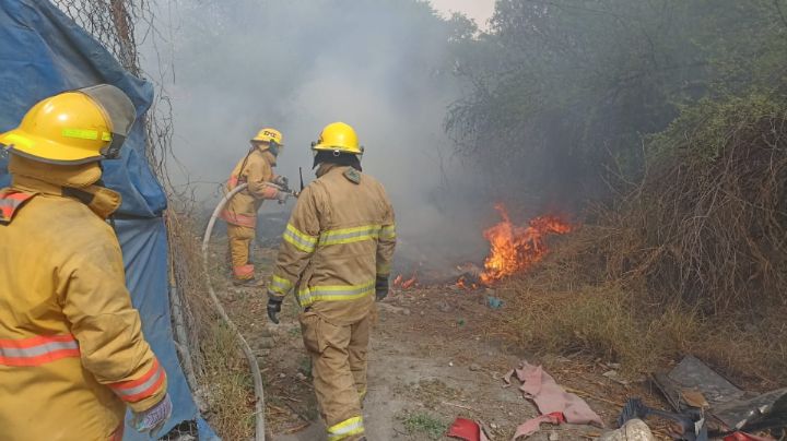 Suman 10 detenidos por provocar incendios en Apodaca