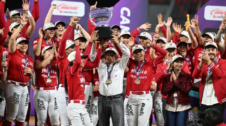 LMS: Diablos Rojos Femenil barre a Sultanes Femenil y se corona en la Serie de la Reina