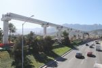 Cierran 2 carriles centrales de Constitución por construcción de Línea 6 del metro