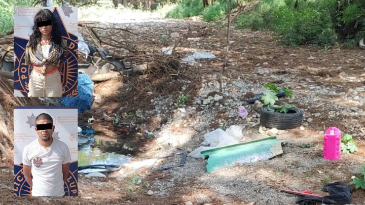 Detienen a pareja por iniciar fogata en el Río La Silla en Guadalupe