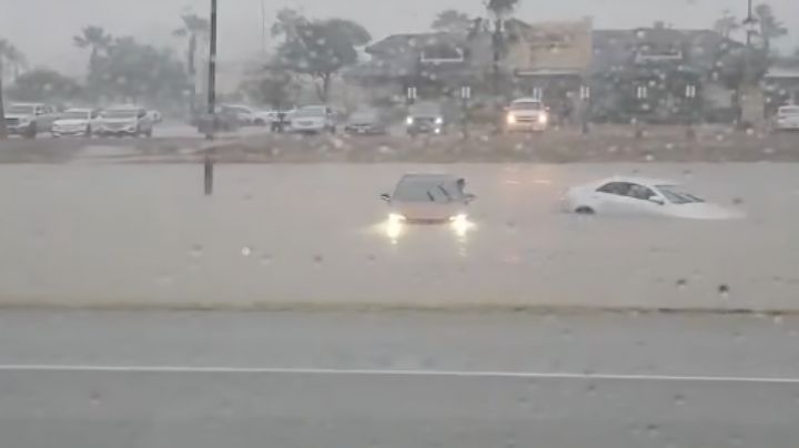 Fuertes lluvias provocan inundaciones en McAllen y Reynosa